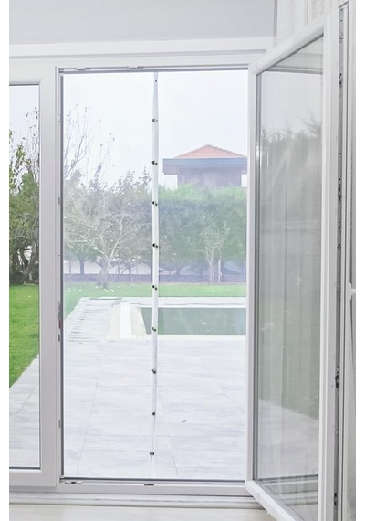 105x205cm Mıknatıslı Kapı Tülü Sineklik Tül