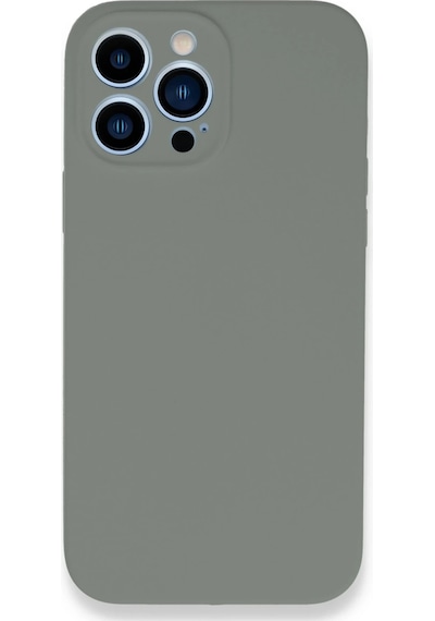 Cosmotex Newface Apple iPhone Uyumlu  13 Pro Max Kılıf Lansman Legant Silikon - Gri