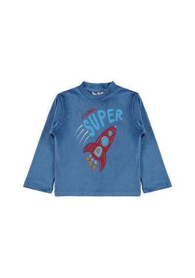 Dorka Golsut Supersoft 3-11 Yaş Pijama Takımı - Mavi