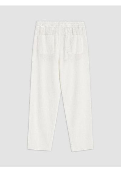 Lcw Vision Beyaz Regular Fit Armürlü Erkek Pantolon