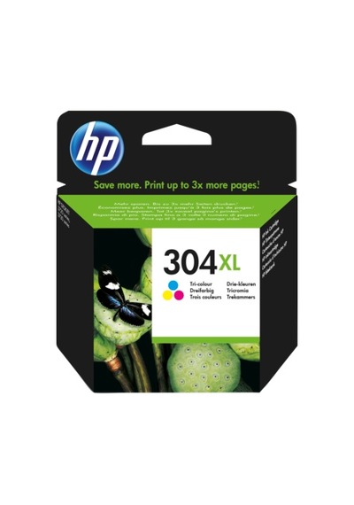 Hp N9K07Ae No304Xl Mürekkep Kartuş 300 Sayfa Renkli 1N