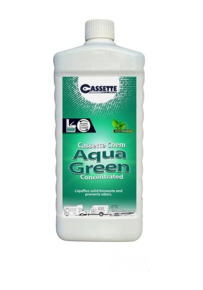 Cassette Aqua Green Katı Atık Parçalayıcı Tuvalet Kimyasalı - Çevre Dostu-1735
