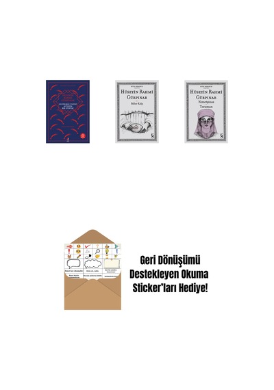 Kuyruklu Yıldız Altında Bir İzdivaç + Billur Kalp + Nimetşinas - Toraman + Okuma Sticker'ları