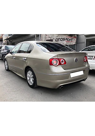 Vw Passat B6 Arka Ek Plastik Siyah Difüzör 2005-2010 Arka-bodykit-ek-karlık