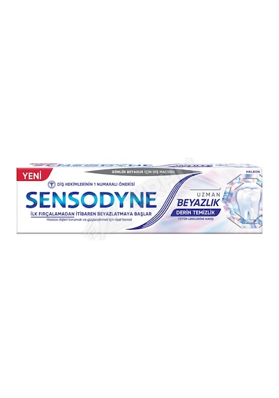 5 Adet Sensodyne Uzman Beyazlık Derin Temizlik Diş Macunu 75 Ml