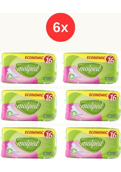 Ekonomik Kanatlı Uzun Ekonomik 16'lı X 6 Adet