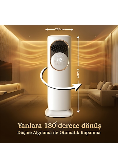4 In 1 - Hava Soğutucu-ısıtıcı-nemlendirici-uv
