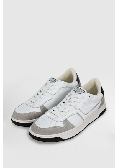 Lufian Jack Erkek Deri Sneaker Ayakkabı Beyaz Beyaz 112230229100500 Beyaz