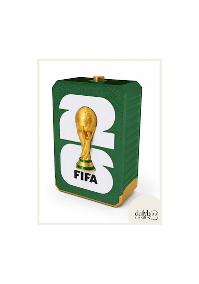 Fıfa World Cup 2026 Panini Sticker Uyumlu Fifa Dünya Kupası 2026 Futbolcu Sticker Koleksiyon Kutusu-yeşil