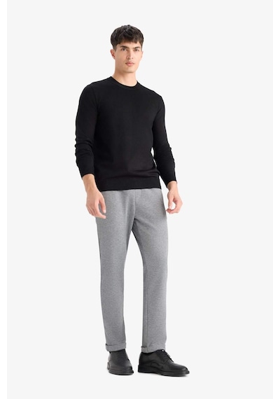 Defacto Jogger Fit Kısa Paça Penye Pantolon F0412ax25wngr370 Gri
