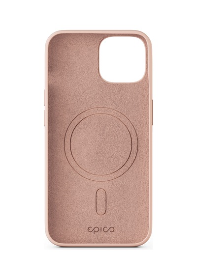 Epico Apple Uyumlu iPhone 14 Plus Magsafe Manyetik Silikon Kılıf Pink Pembe