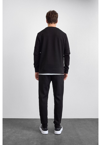 Back & Bond Erkek Sweat B35w12031 102 Siyah Siyah