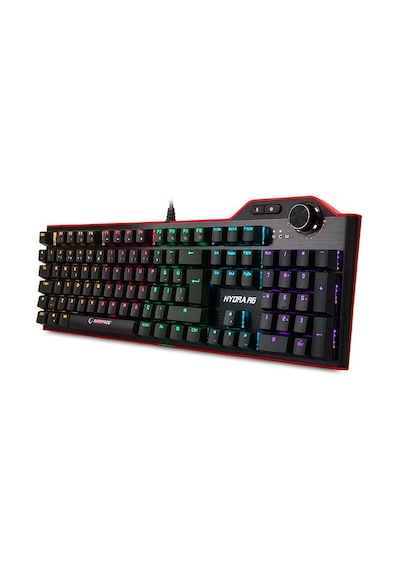 Rampage Hydra R6 Full Color RGB LED Gaming Pro Blue Switch Multimedya Mekanik Q Klavye