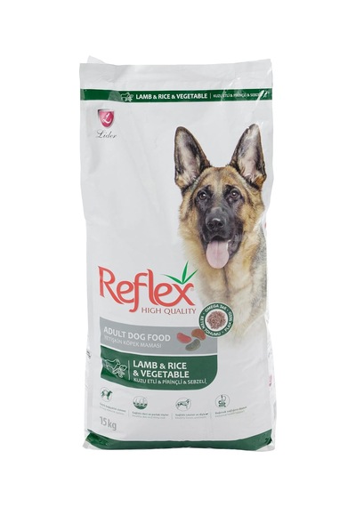 Kuzu Etli Pirinçli Ve Sebzeli Yetişkin Köpek Maması 15 Kg