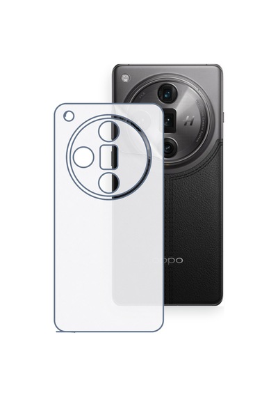 Oppo Find X7 Ultra Uyumlu Arka Yüzey Hidrojel Koruyucu Film
