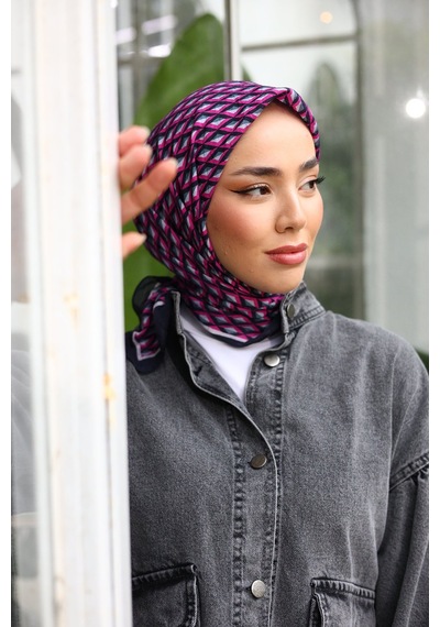 Silk Home Olinda Eşarp 48002-01 Füme