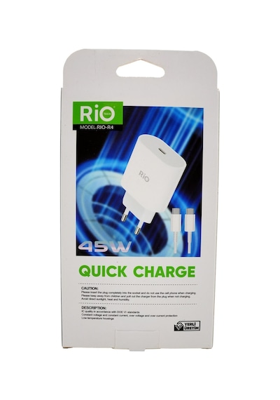 Rio Tech Model Rıo-r4 45w Hızlı Şarj Adaptörü