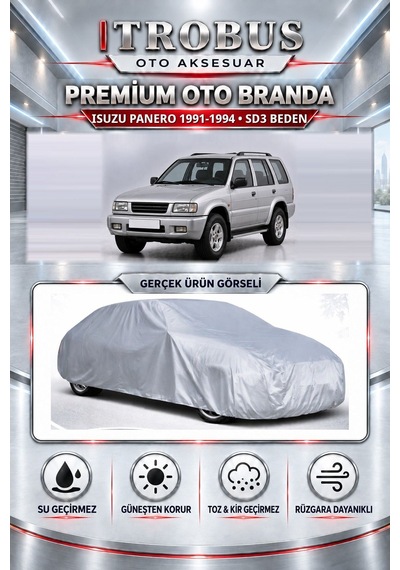 Isuzu Panero 1991-1994 Uyumlu Premium Araba Brandası Oto Branda Sd3 Beden