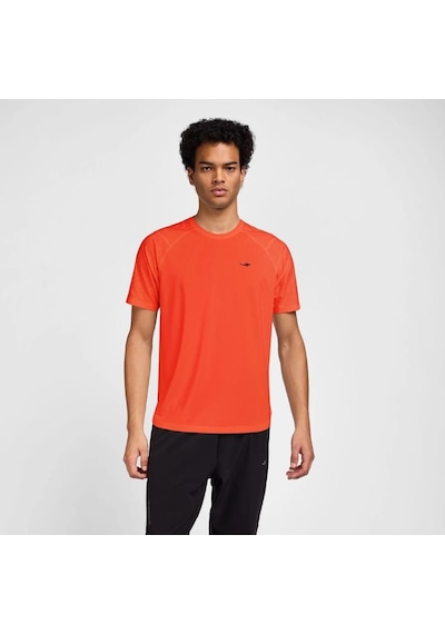 Lescon Erkek Koşu Kısa Kol T-shirt 25b-1012 25btek001012 Açık Kırmız Kırmızı