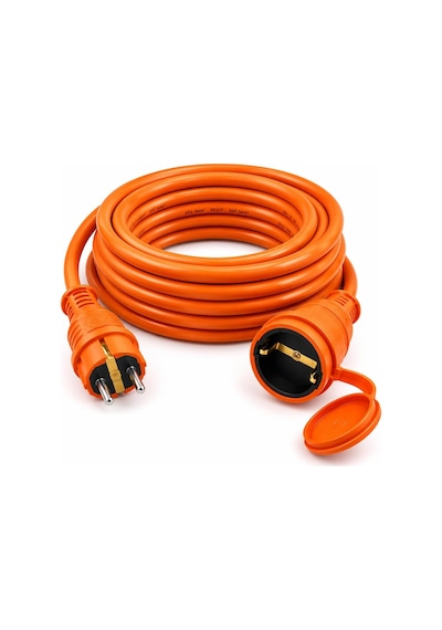 3x2.5mm Ttr Topraklı Turuncu Seyyar Uzatma Kablosu 10 Metre Diger