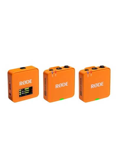 Wireless Go Gen 3 2 Kişilik Kablosuz Yaka Mikrofonu - Orange
