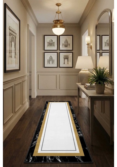 Luxory Yıkanabilir Yolluk Açık Gri