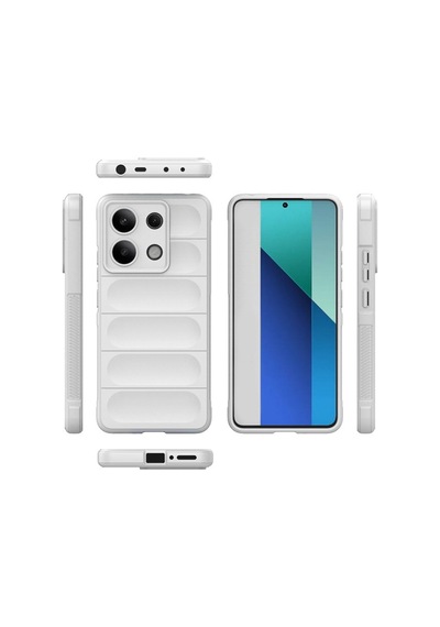 Xiaomi Redmi Note 13 4g Kılıf Optimum Lens Çerçeveli Silikon Kapak