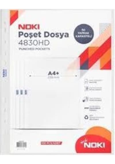 Noki Hd Poşet Dosya 100'lü