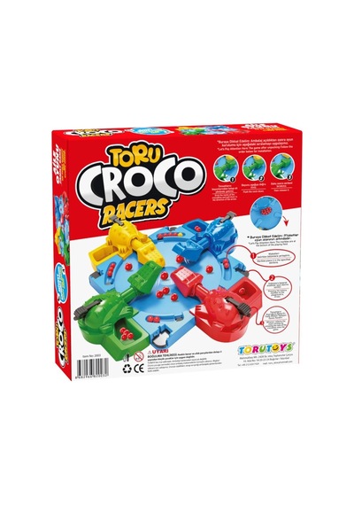 Mey İthalat Toru Croco Misket Kapmaca Eğlenceli Aile Kutu Oyunu