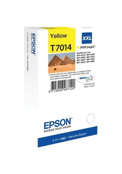 Epson T7014 Xxl Sarı Kartuş