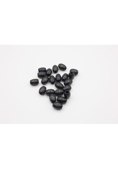 Ahşap Boncuk Arpa Modeli 12x16 Mm çok renkli