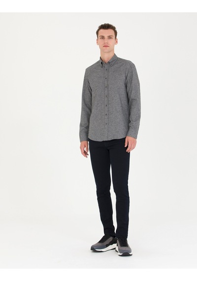 Pierre Cardin Erkek Gri Gömlek Desenli 50274660-vr024 Gri
