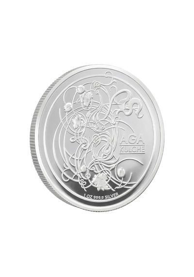 AgaKulche Kaplan Gümüş Sikke Coin