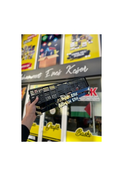 Melek Kanadı Model İsime Özel Pleksi Plakalık - 663887677