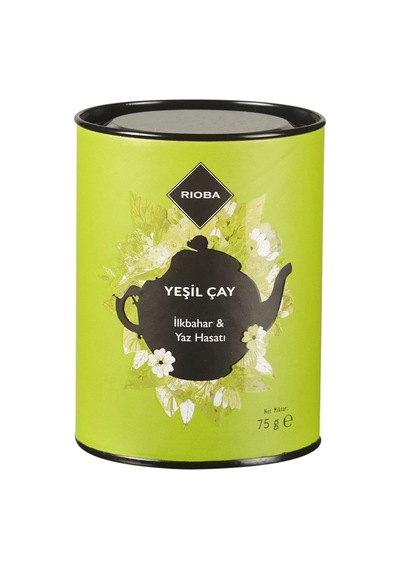 Rıoba Yeşil Çay 75 G İlkbahar&yaz Hasatı - Taze Ve Hafif Buruk Aroma 2'li Ekonomik Paket - 2 Ad Tarı