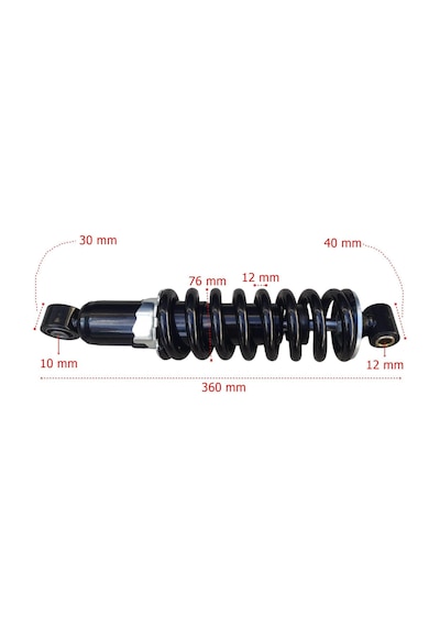 Yamaha Cross Xtz 250 Arka Amortisör 360 Mm Gazlı