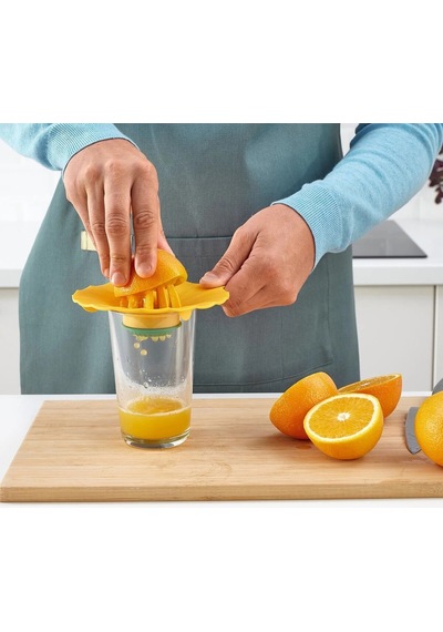 Uppfylld Plastik Limon Sıkacağı Çap: 15 Cm Pratik Sıkacak Limon Narenciye Sıkıcı Sarı I.k:e.a Plasti Diğer
