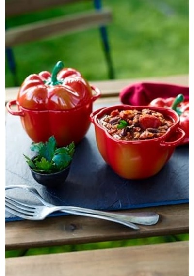 Staub Zwilling/ - Ceramic - Paprika Cocotte - Seramik - Y: 10,7 C Diğer