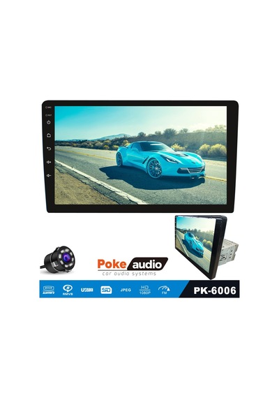 Tofaş Tek Din Teyp 9 Inch 4x50 Watt Bt Usb Mirorlink Poke Pk-6006