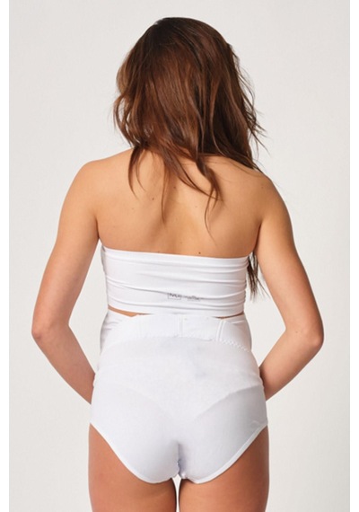 Emay Mı 2825 Cotton Hamile Karın Slip Korse Beyaz
