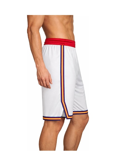 Nike Golden State Warriors Hardwood Basketball Shorts Erkek Basketbol Şortu Beyaz
