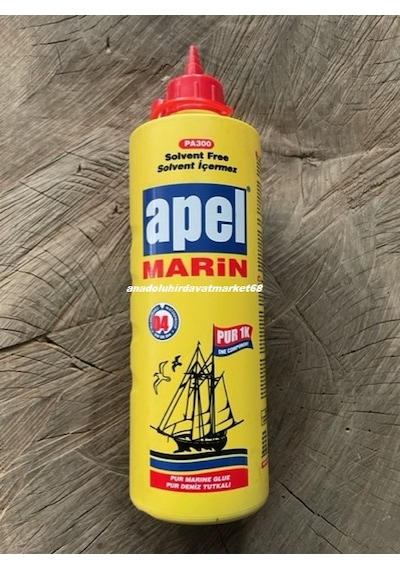 Apel Marin Tutkal Güçlü Yapıştırıcı Deniz Tutkalı Ahşap Mermer Taş Metal 550 GR
