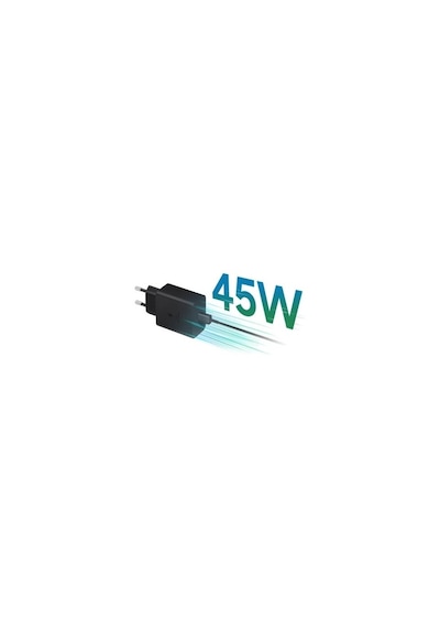 Samsung Uyumlu 45w Type-c Süper Hızlı Şarj Cihazı Siyah Type-c To Type-c Kablolu Samsung Uyumlu 45w Type-c Süper Hızlı Şarj Cihazı Siyah Type-c To Type-c Kablolu