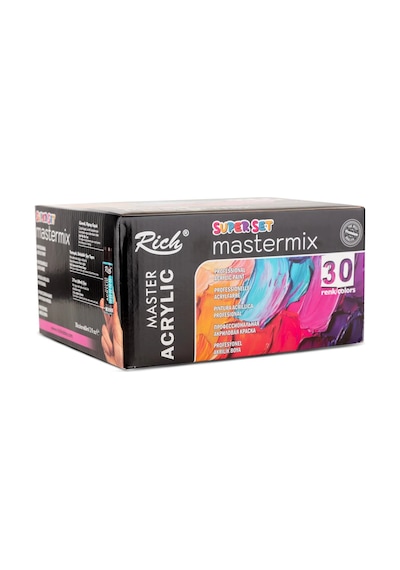 Rich Mastermix 30x60ml Supermix Akrilik Boya Seti / 19847 Diğer