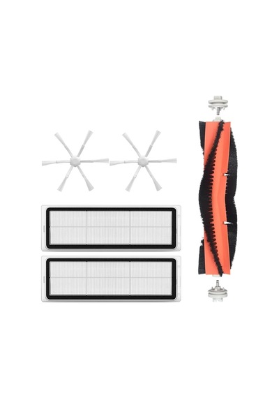 Robotyedek, Vacuum Mop 2 Stytj03zhm Xiaomi Uyumlu Mopsuz Fırça Hepa Filtre Seti-5 Parça Sku: Zeus8690010182739