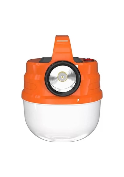 Sh Powermaster Hb-v70 Çift Işıklı 6 Modlu El Feneri+5 Kademe 50 Watt Şarj Edilebilir Kamp Feneri Najmaddin Diğer