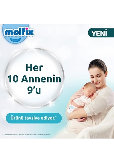 Molfix Premium Avantajlı Paket 4 Beden 172 Adet 2'li