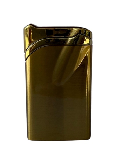 Premiumquality Tek Torch Pürmüz Gold Metal Puro Çakmağı - Tr8636