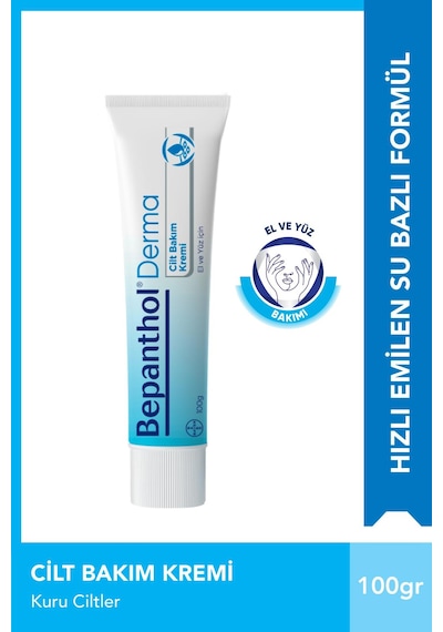 Bepanthol Tüm Cilt Tiplerine Cilt Bakım Kremi 100 G