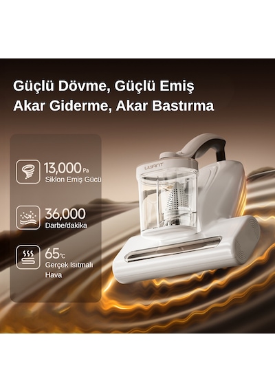 13,000Pa Emiş Gücü, Yatak & Koltuk Süpürgesi, Derin Hijyen M500